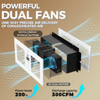 ALORAIR Built-in Heating & Cooling Room to Room Air Transfer Fan, 300 CFM