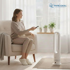 MRCOOL MrBreeze 4K BTU Bladeless Heating & Cooling Tower Fan