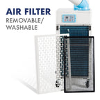 Uninex N410HC KOOLZONE Indoor/Outdoor Mobile Spot Cooler & Heater