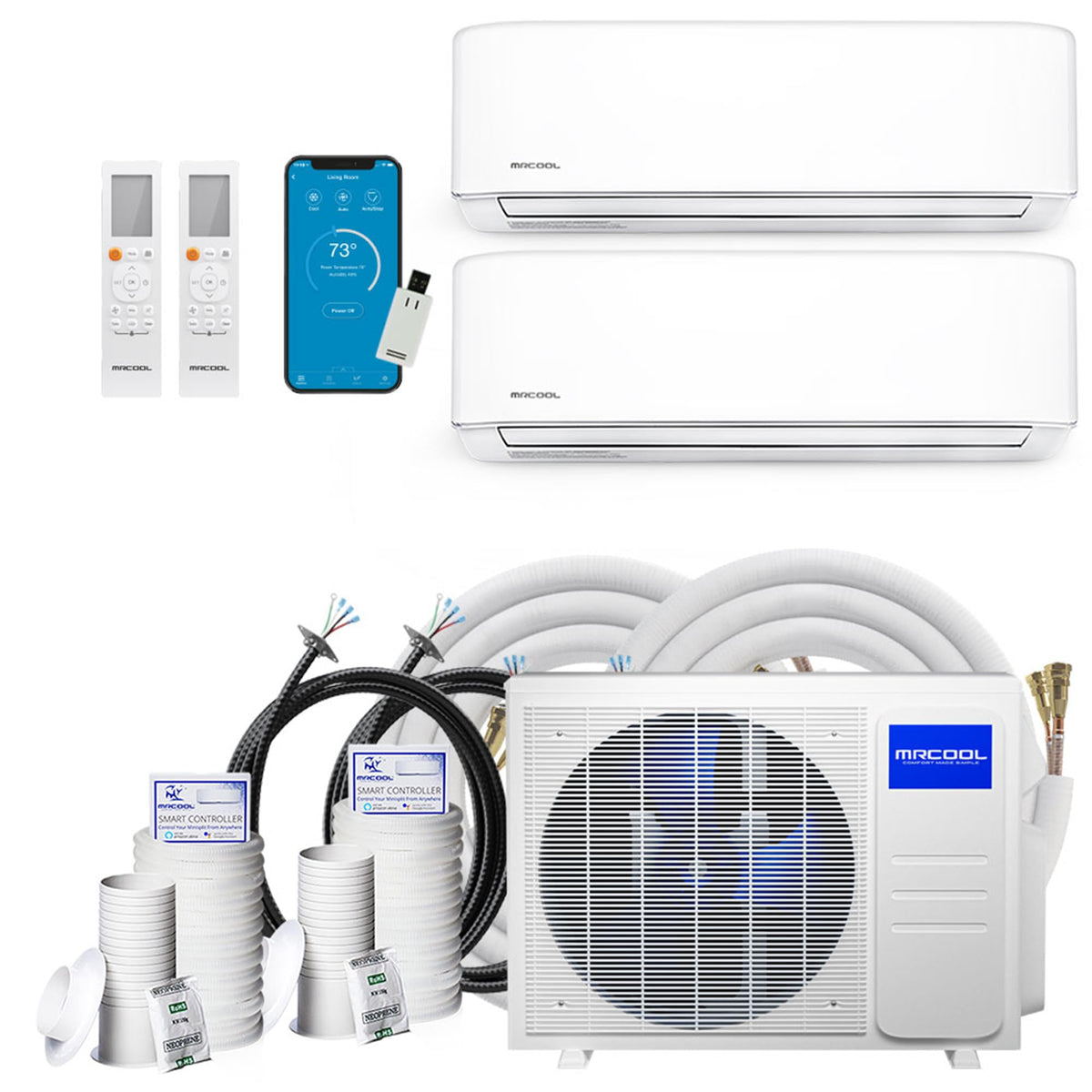 MRCOOL DIY 21K BTU Multi-Zone Mini Split Air Conditioner & Heat Pump