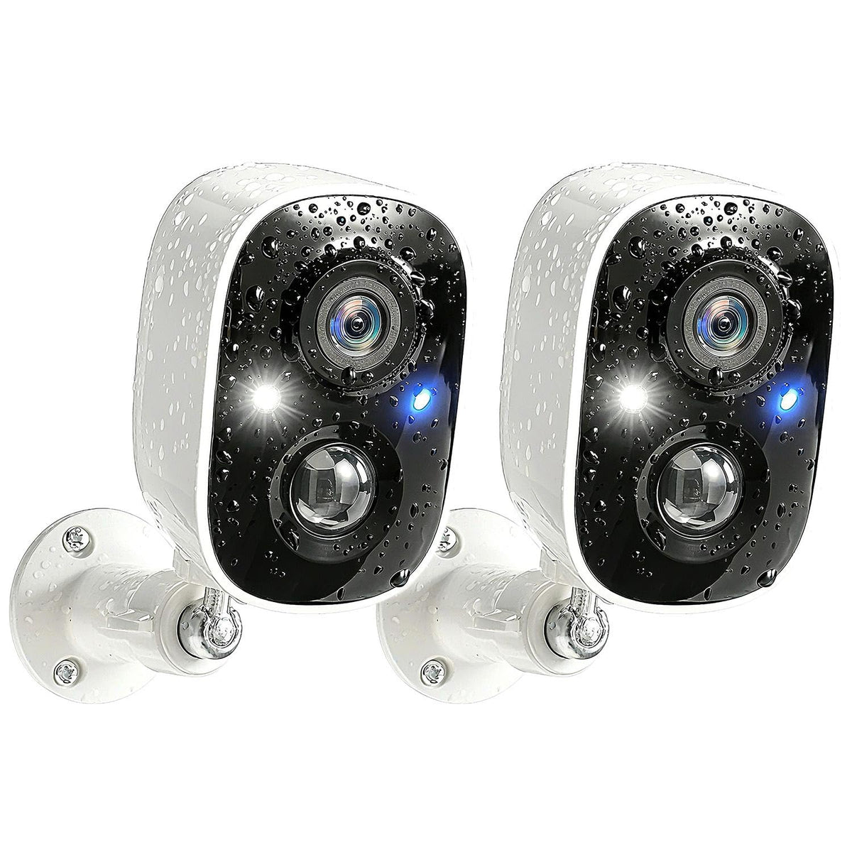 GMK 4 Pack Solar Camera System, Security Cameras Wireless Outdoor, 2K Video