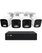 Swann EliteX 12MP 6K Security Camera System, 4 Bullet PoE NVR, 2TB HDD