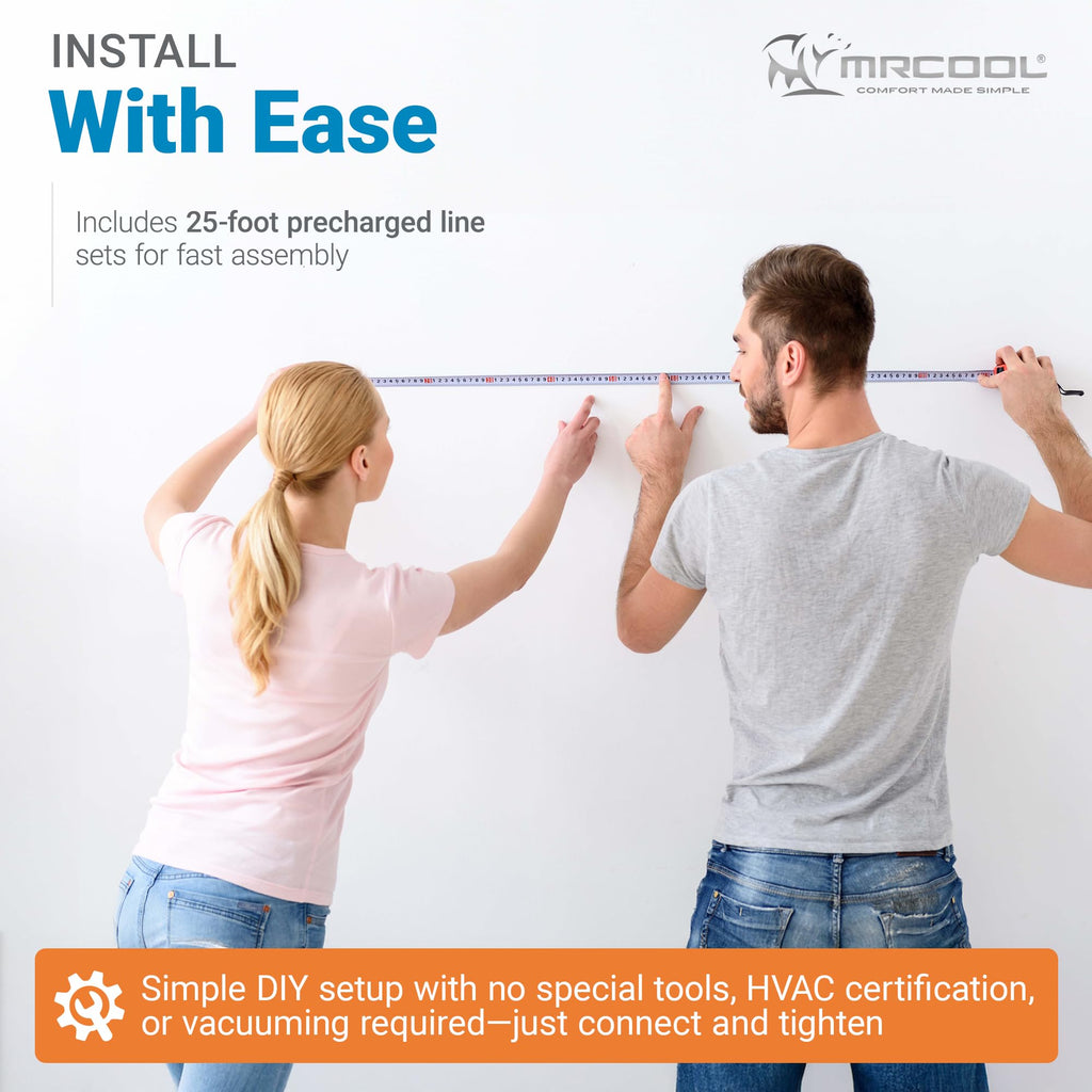 MRCOOL DIY 21K BTU Multi-Zone Mini Split Air Conditioner & Heat Pump