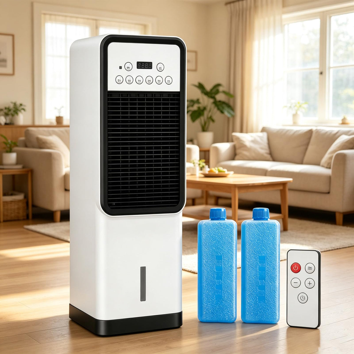 Portable Air Conditioner with Heater and Remote Control 110V