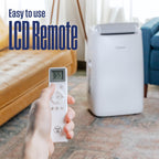 Westinghouse 14,000 BTU Air Conditioner with Heat Mode, Cools 700 sq. ft., WiFi Enabled, Remote Controlled, Dehumidifier, 3-Speed Fan, Programmable Timer, Window Kit
