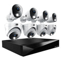 Night Owl 12-Ch Wired DVR System, 8 2K Cams, 2TB HDD, 2-Way Audio