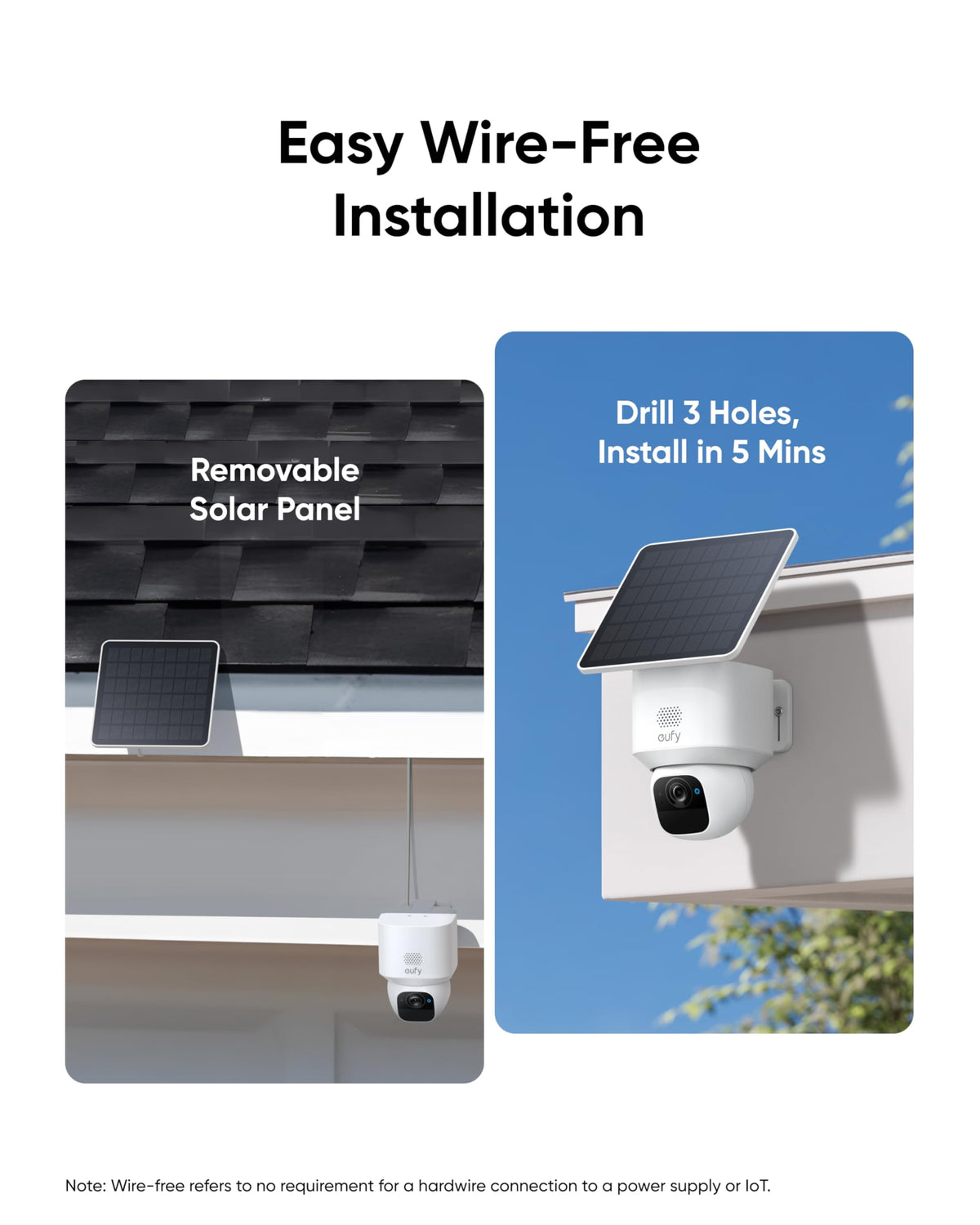 eufy Security SoloCam E30, 4-Cam Kit, 2K Solar Security Camera