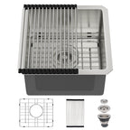 30 Inch Undermount Kitchen Sink Workstation Stainless Steel