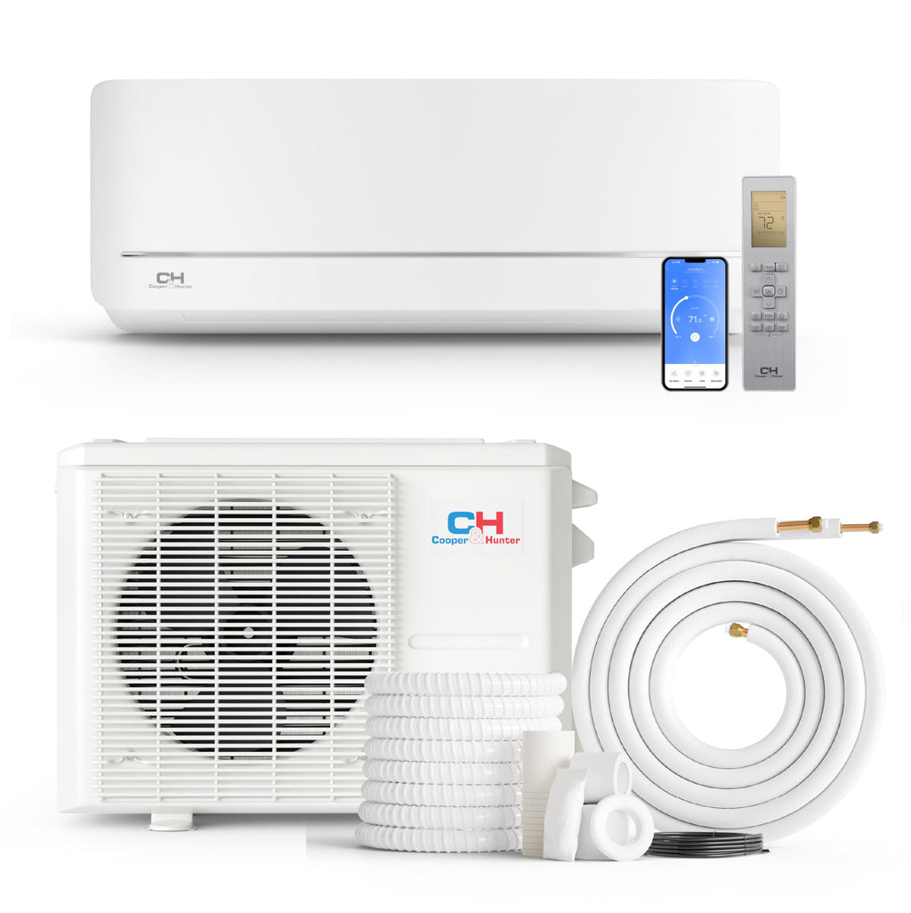 Cooper & Hunter 24,000 BTU 230V Wall Mount Mini Split AC, 18.7 SEER2