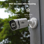 Hiseeu 16CH 3K Wired Security Camera System,16PCS 5MP CCTV Cameras