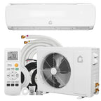 Garvee 9000 BTU Mini Split AC w/Remote Control19 SEER2 Cools Up to 450 Sq. Ft,Ductless Inverter Mini Split System w/0.75 Ton Heat Pump Pre-Charged & Installation Kit, Ultra-Quiet