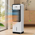Evaporative Air Cooler, Portable Cooling and Heating Air Conditioners Heating Syste, Cooling Fan/Space Heater, Comes with a Remote Control for Timed Wide-Angle Airflow