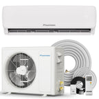 Mountman 12000BTU Mini Split AC/Heating System, 19SEER2 115V Energy Efficient Mini Split Air Conditioner with Heat Pump, Cools Up to 750sq.ft, Ductless Inverter AC Unit with Pre-Charged Condenser