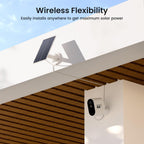 aosu 2K QHD Solar Security Cameras Wireless Outdoor System, 4-Cam-Kit