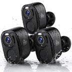 Rraycom 5G/2.4G Security Cameras Wireless Outdoor,4Pack Cameras System