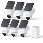 aosu T2 Ultra 4K Security Camera Wireless Outdoor, 360° AI Triple Detection