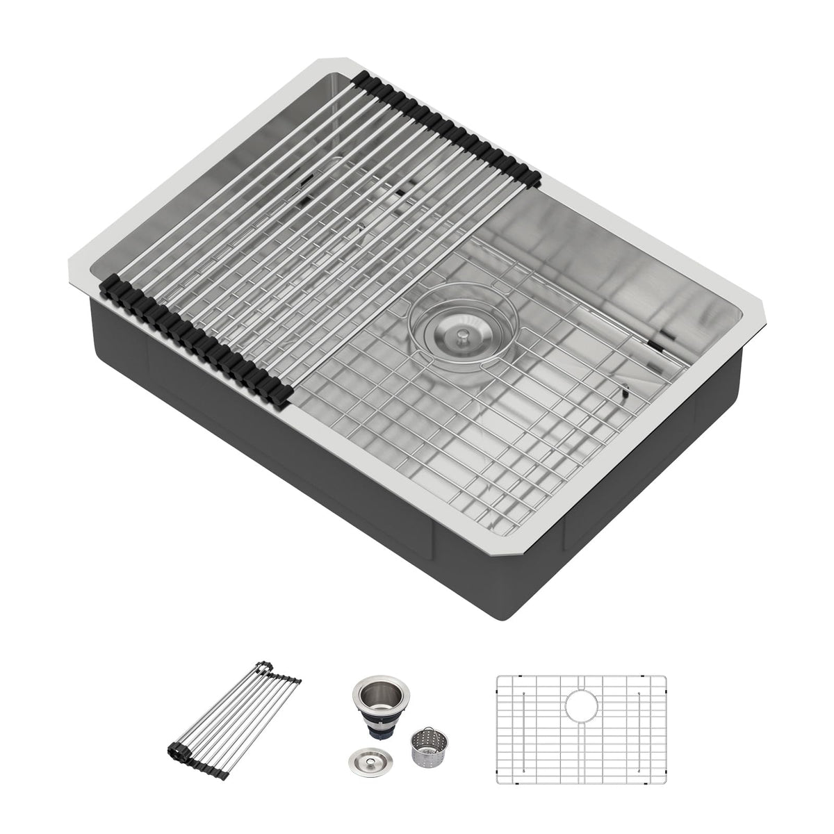 30 Inch Undermount Kitchen Sink Stainless Steel