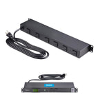 StarTech 8-Outlet 1U Metered PDU, Surge, TAA (8NM8-RACK-MOUNT-PDU)