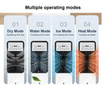 Evaporative Air Cooler, Portable Cooling and Heating Air Conditioners Heating Syste, Cooling Fan/Space Heater, Comes with a Remote Control for Timed Wide-Angle Airflow