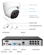 REOLINK 8CH 4K/8MP Home Security Camera System with 2TB HDD RLK8-800D4