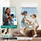 YITAHOME 18000 BTU Mini Split Air Conditioner Heat Pump System, Wifi