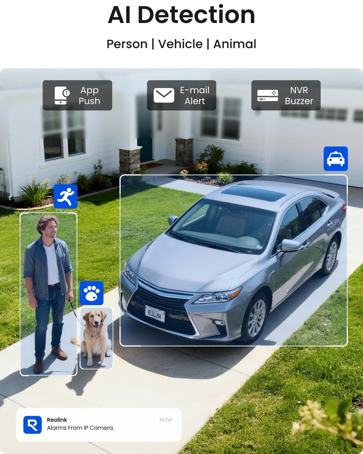 REOLINK 8CH 5MP Super HD Home Security Camera System RLK8-410B6-5MP
