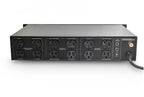 PMX-6600 Professional Audio Power Conditioner/Surge Sequencer 14 Protected Outlets and 3 Zones 15A with LED Voltmeter Display with 2 x USB Charger (BLACK-2U)