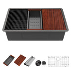 30 Inch Undermount Kitchen Sink Stainless Steel
