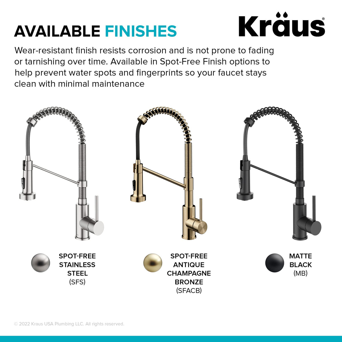KRAUS Stainless Steel 18 in Touchless Pull Down Kitchen Faucet KSF-1610SFS
