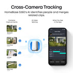 eufy Security SoloCam E42, 4-Cam Kit, 4K Solar Security Camera