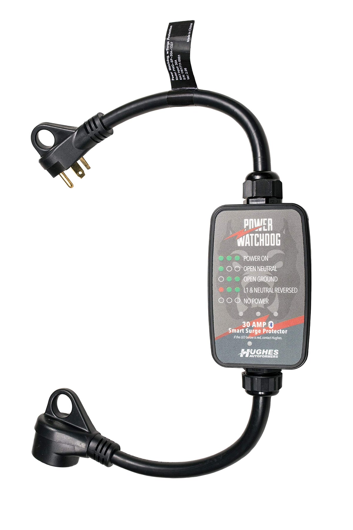 Power Watchdog PWD30 Bluetooth Surge Protector, 30A, Portable, 14 Inch