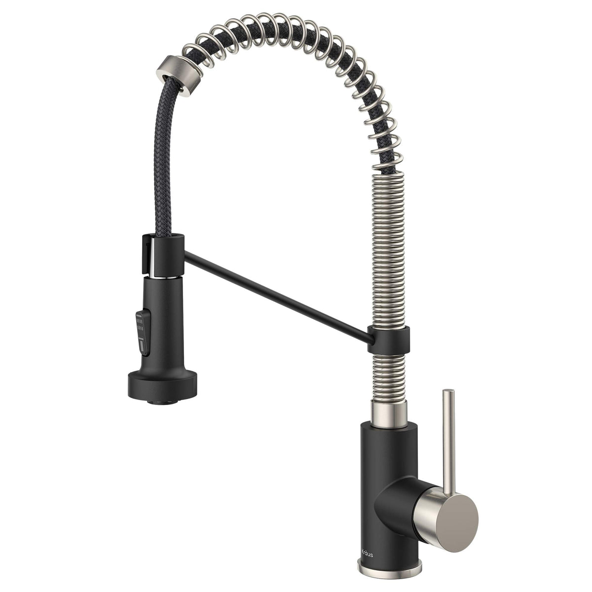 KRAUS Champagne Bronze Pull Down Kitchen Faucet KPF-1610SFACB