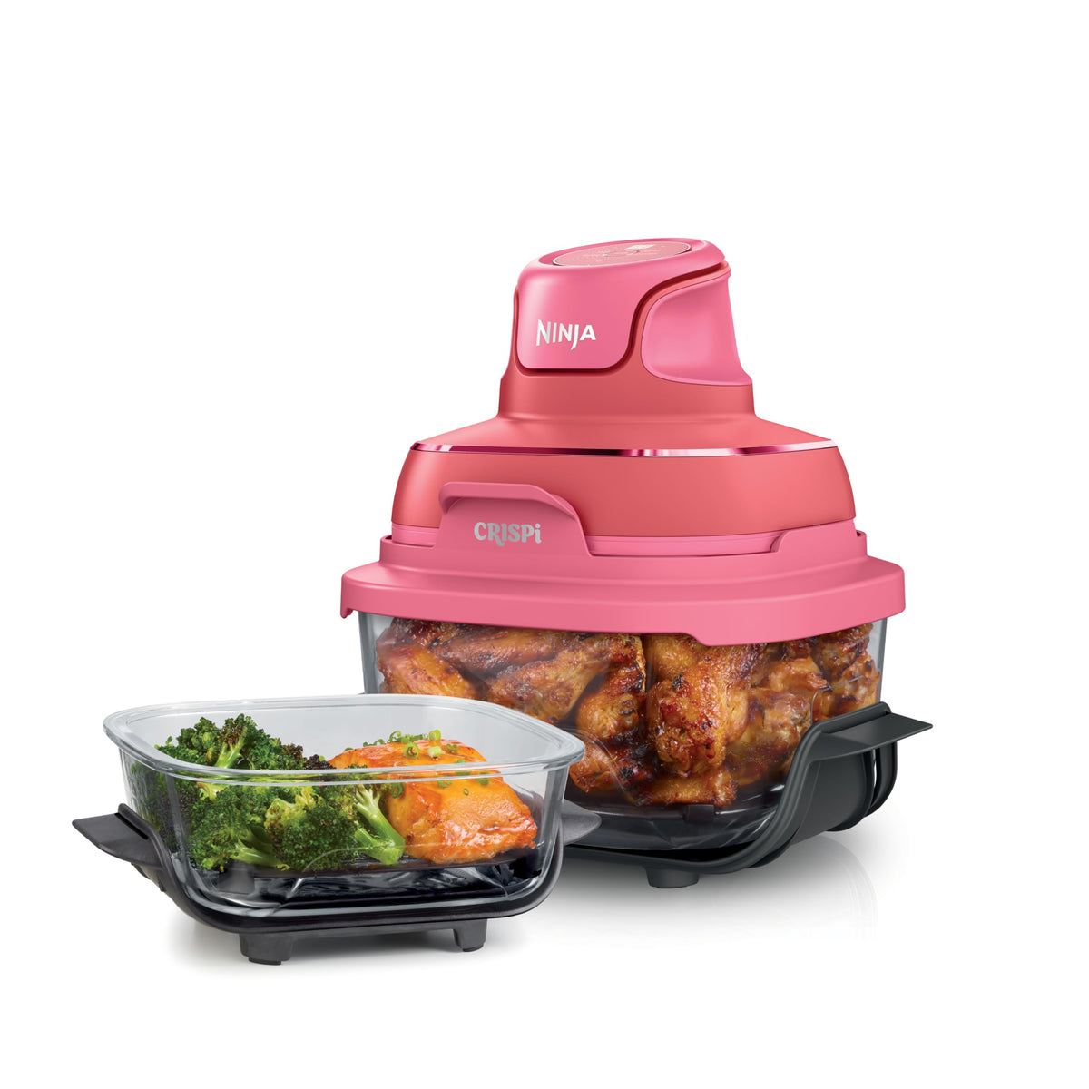 Ninja Crispi Glass Air Fryer, 4-in-1, Grey, FN101GY