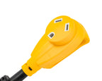 Camco Power Grip Camper/RV 30-Amp Voltage Protector - Features Integrated Surge Protection of Up to 2,800 Joules & Diagnostic LEDs Indicate Wiring Faults (55301)
