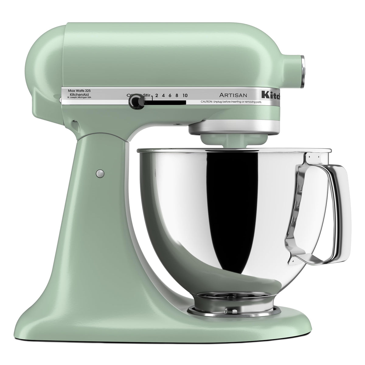 KitchenAid Artisan, 5-Qt Tilt Head Stand Mixer, KSM150PS, Almond Cream