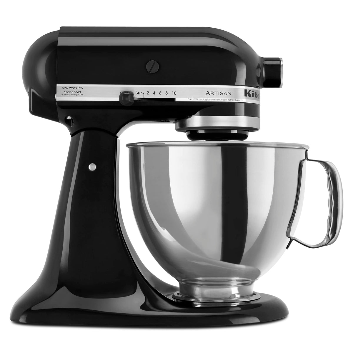 KitchenAid Artisan, 5-Qt Tilt Head Stand Mixer, KSM150PS, Almond Cream