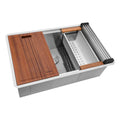 Ruvati 30-in Stainless Steel Undermount Workstation Kitchen Sink - RVH8310