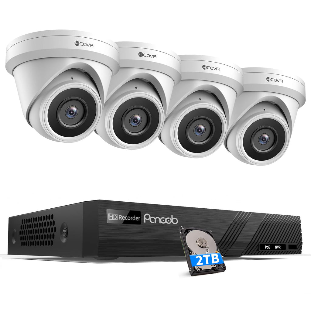 16 Camera Security System 16 Channel PoE with 4TB HDD, PD93A1616-5M
