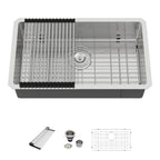 30 Inch Undermount Kitchen Sink Stainless Steel