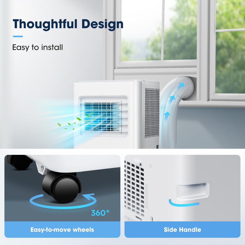 Portable Air Conditioner 10000 BTU, Smart Portable AC Unit with App Control