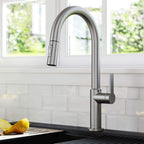 KRAUS Spot Free Stainless Steel Pull Down Kitchen Faucet KPF-2820SFS