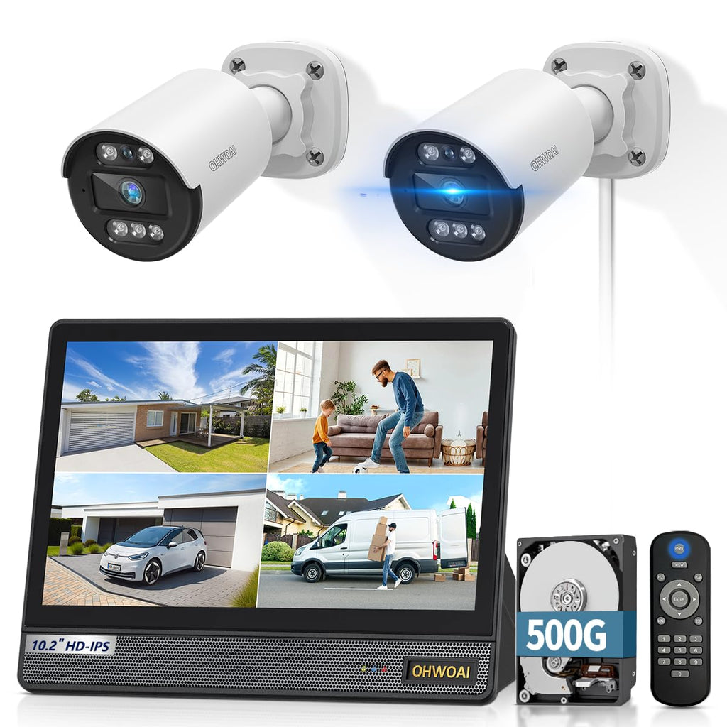 Wired Security Camera System Outdoor, CCTV Cameras Systems