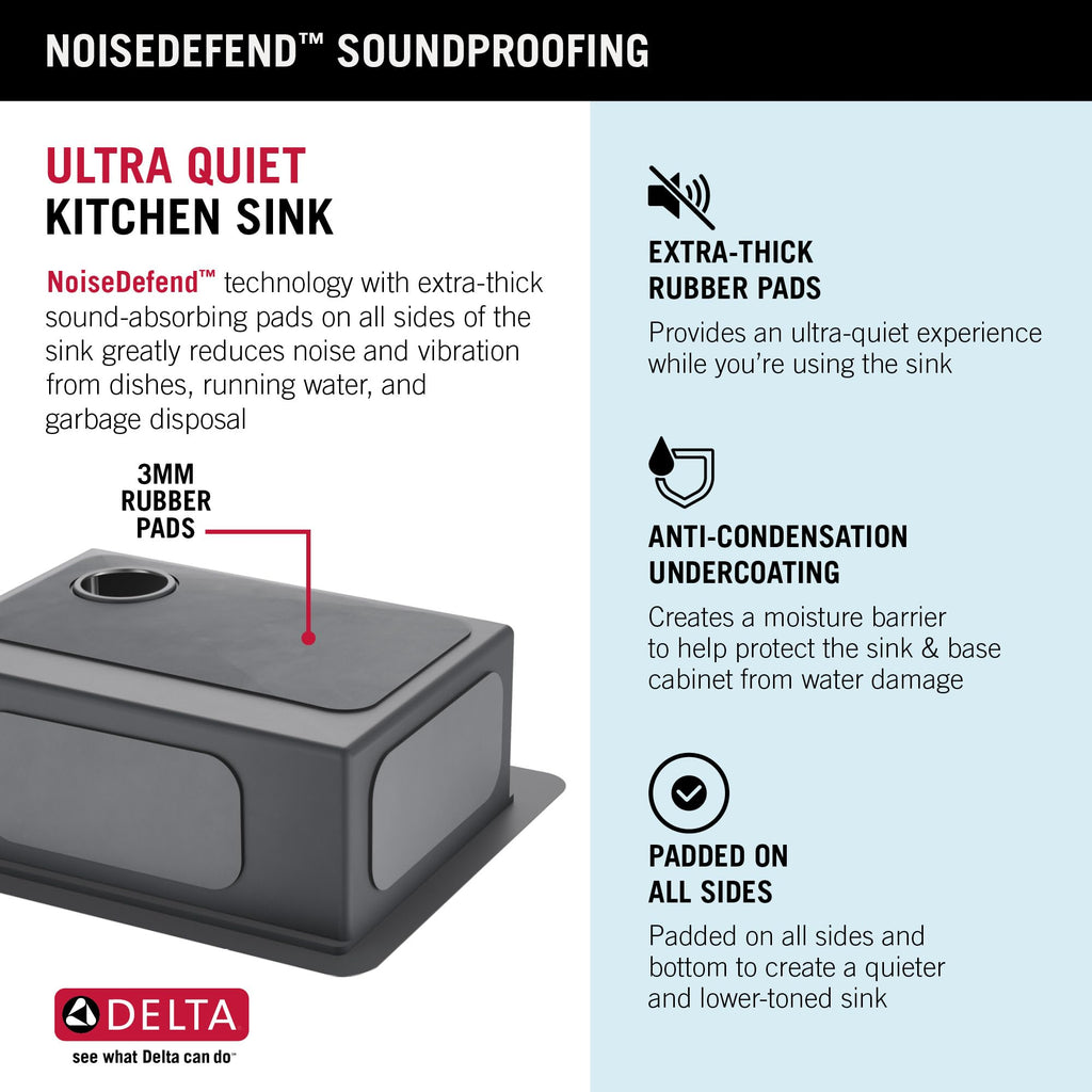 DELTA FAUCET 95A932-33S-SS Lorelai Workstation Kitchen Sink Drop-in Top Mount Stainless Steel Single Bowl with WorkFlow Ledge and Chef’s Kit of 5 Accessories