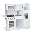 Melissa & Doug Wooden Chef's Pretend Play Toy Kitchen Charcoal