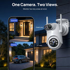 ANNKE No Subscription Security Camera System Wireless with 64GB SD Home Hub