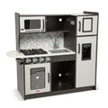 Melissa & Doug Wooden Chef's Pretend Play Toy Kitchen Charcoal