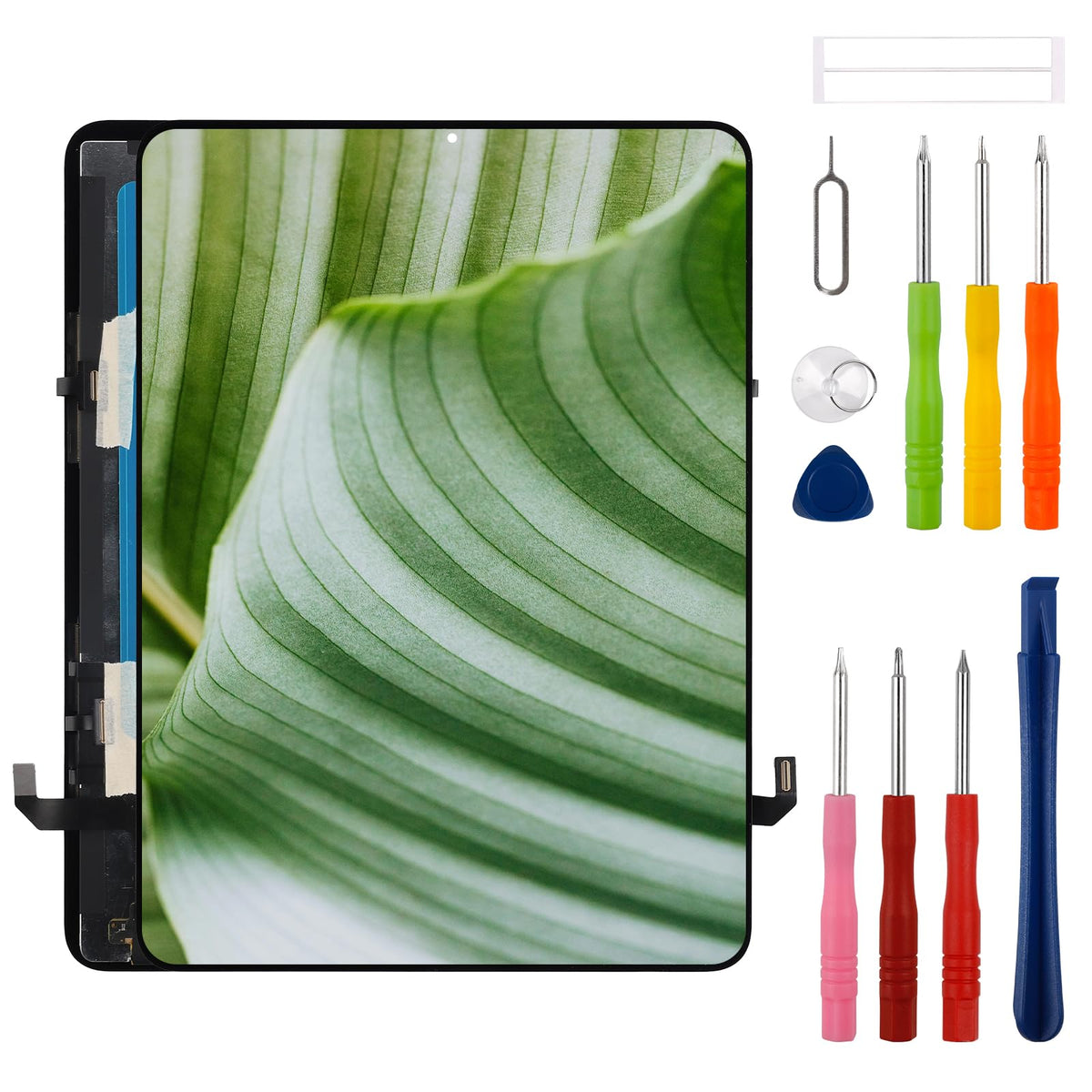 New 10.9''LCD Display for iPad Air 5 5th Gen 2022 A2588 A2589 A2591 Touch Screen Digitizer Assembly Replacement with Upgraded Repair Tools Kit-Black