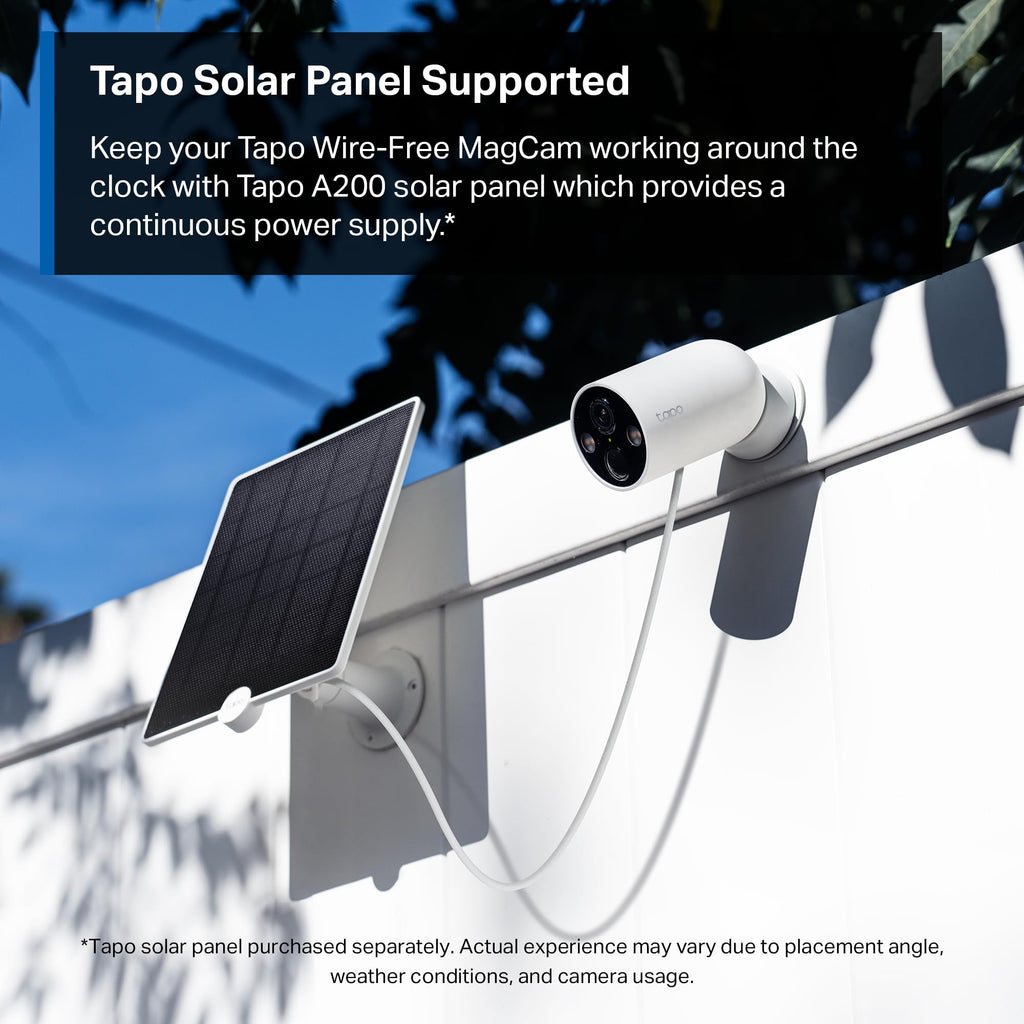 Tapo MagCam 2K+ Security Camera Wireless Outdoor, Battery, C425(2-Pack)