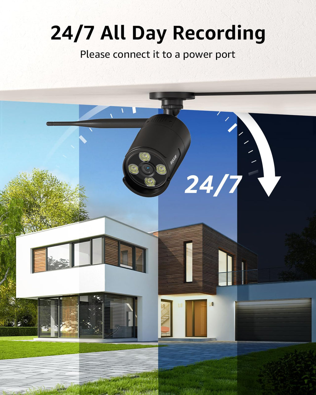 ANNKE Wireless Security Camera System-16CH NVR & 8 x 3MP Outdoor Cams, 1TB