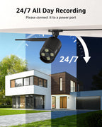 ANNKE Wireless Security Camera System-16CH NVR & 8 x 3MP Outdoor Cams, 1TB